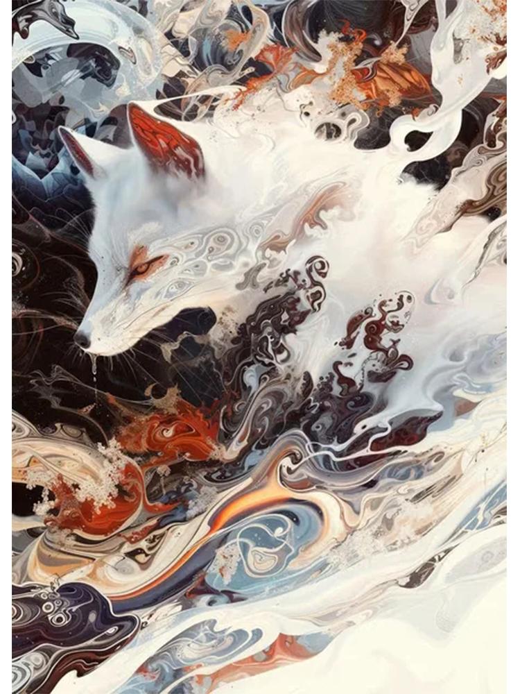 Dream Flower Beast Tiger Lion Bird Edition 5D Diy Diamond Painting Mosaic Modern Wall Art Living Room Bedroom Home Decoration