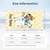 Beach Towel Custom Name Text, Quick Dry Large Towel For Beach HomePippi Longstocking