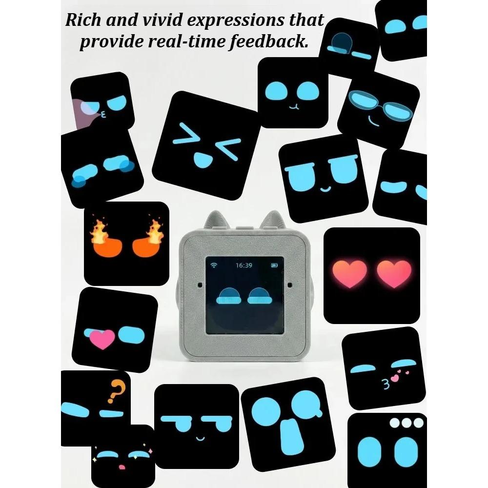 DeepSeek XiaoZhi Mini AI Robot | Emo Smart Voice Chatbot, Emotional Interaction, Personalized AI Companion, Unique Gift Idea