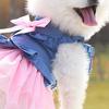 Yousheng Dog Dress High Elasticity Mesh Edge Pullover Summer Kitty Clothes Dog Outfits for Outdoor