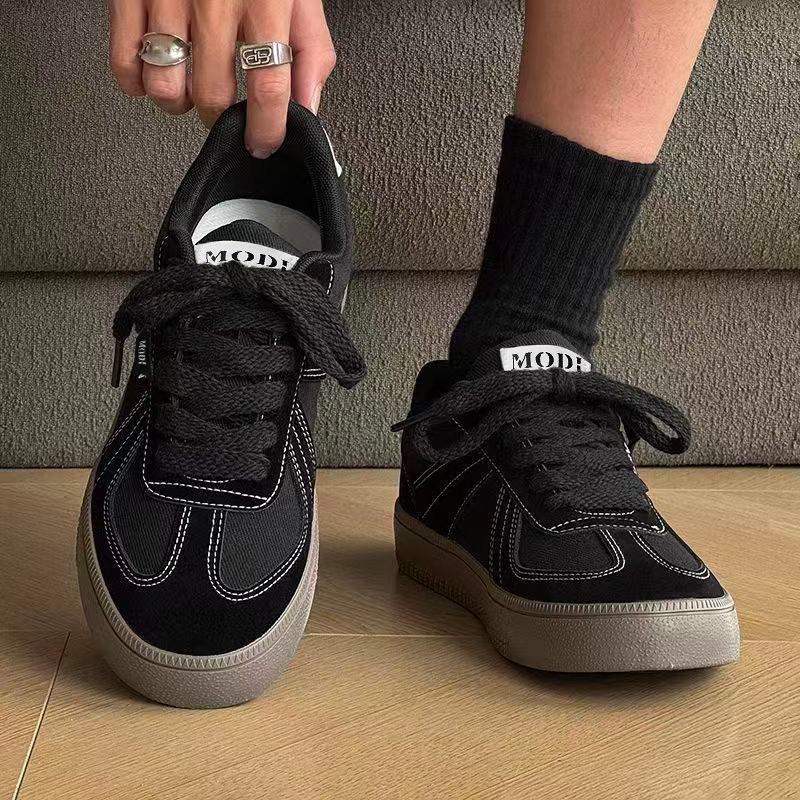 Men S Thick Sole Retro German Training Shoes Casual Sports Sneakers