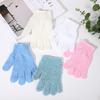 1Pair Exfoliating Gloves Bath Sponge Body Dead Skin Remover Bathroom Shower Brush Massager Scrub Exfoliator Magic Bathing
