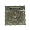 Jewelry Box Hardware Decorate Brass Household Gift Box Furniture  Lock Clasp Lock Buckle Hasps