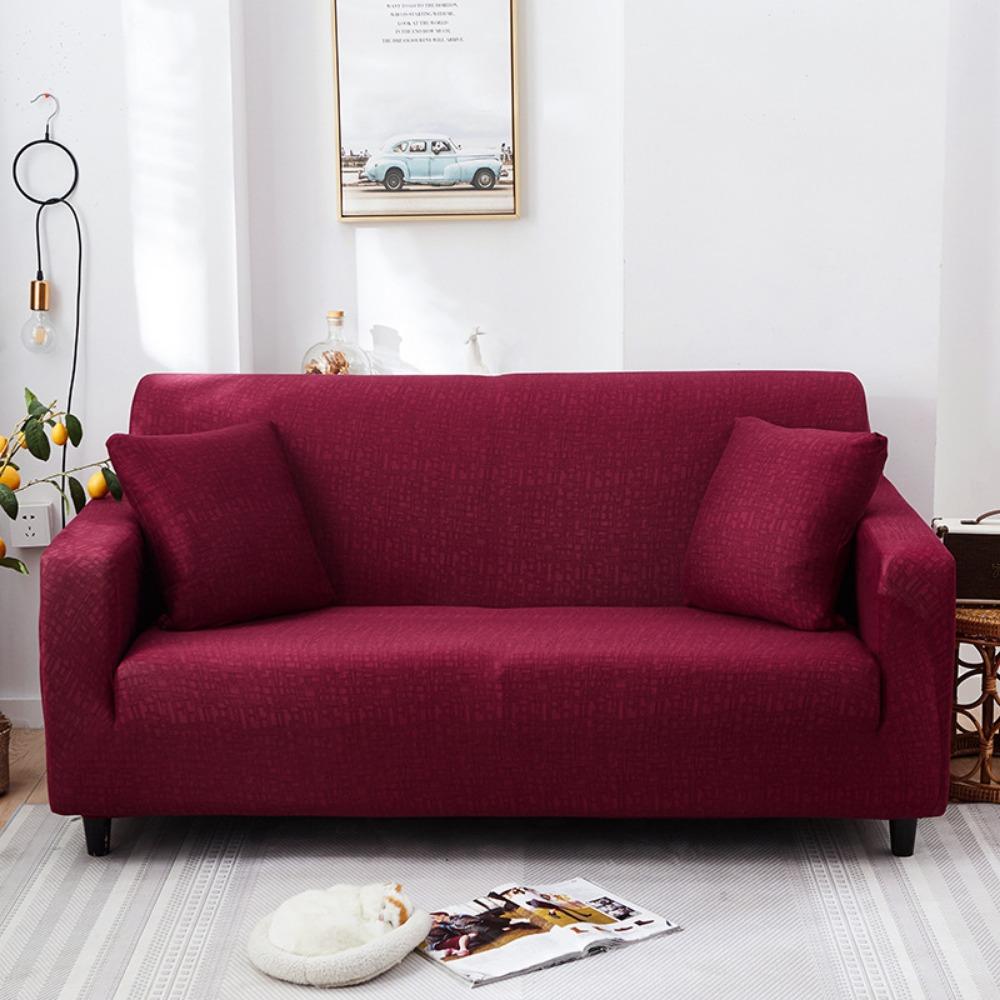 Universal Elastic Sofa Slipcover Full Cover Dustproof Armrest Sofa Protector