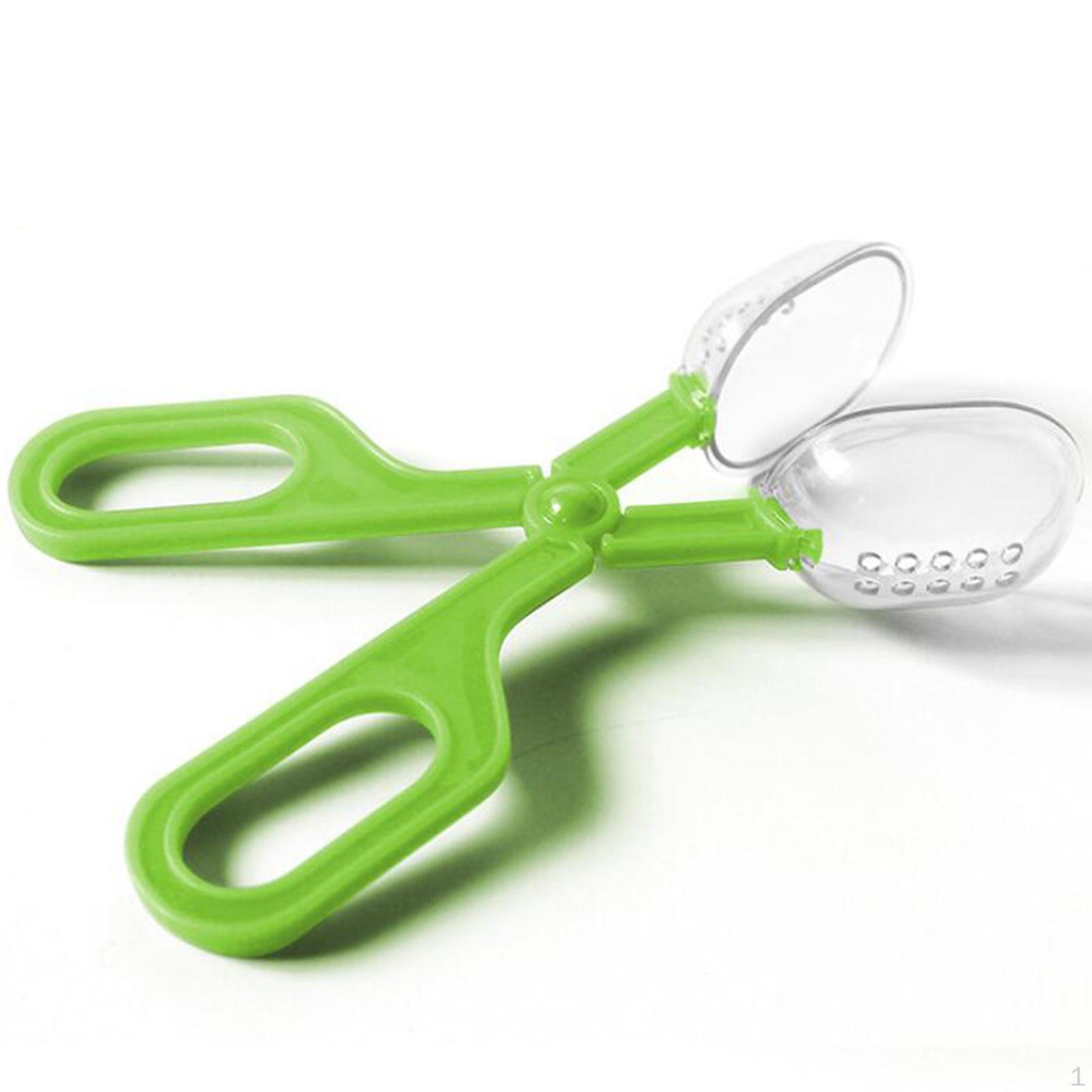 

Plastic Reptile Feeder Clip Handle Catcher Bird Accessories Spider Tortoise зелений