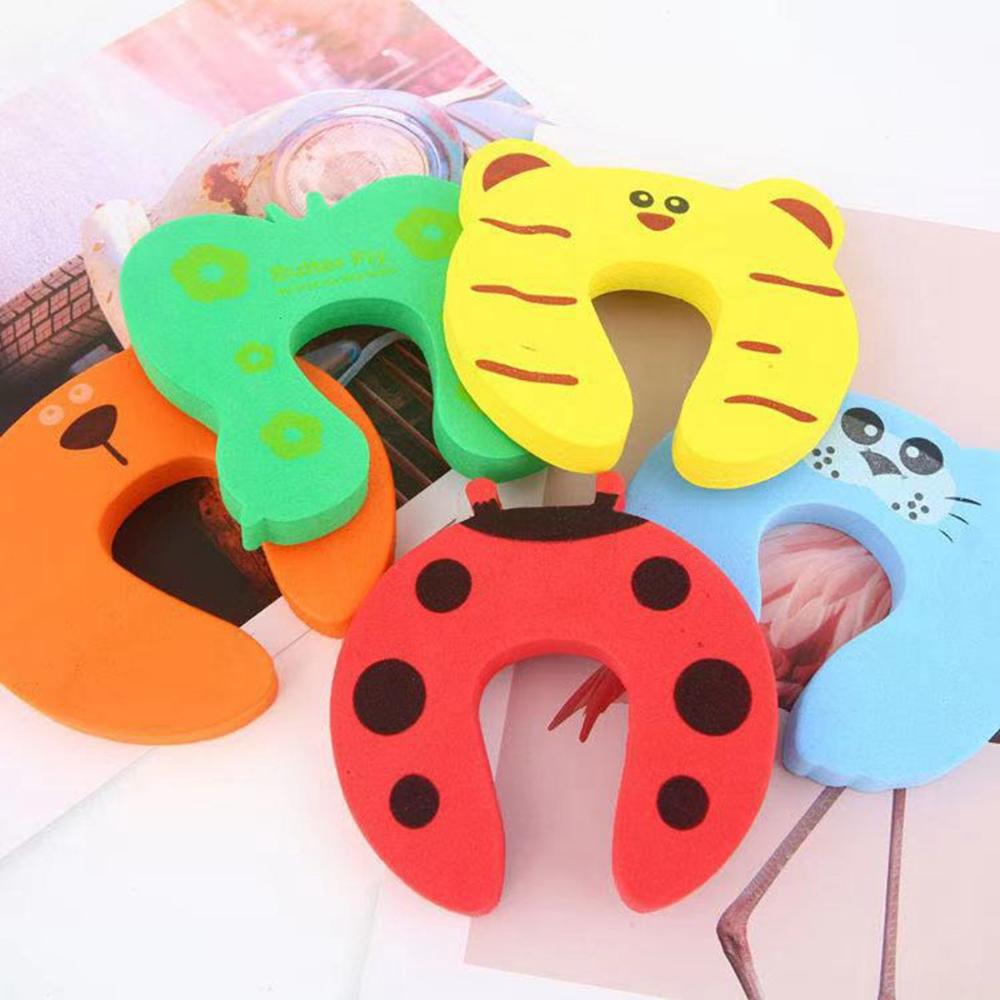 Decoration Home Creative Cartoon Soft EVA Foam Door Stopper Finger Pinch Guard Door Stop Protector
