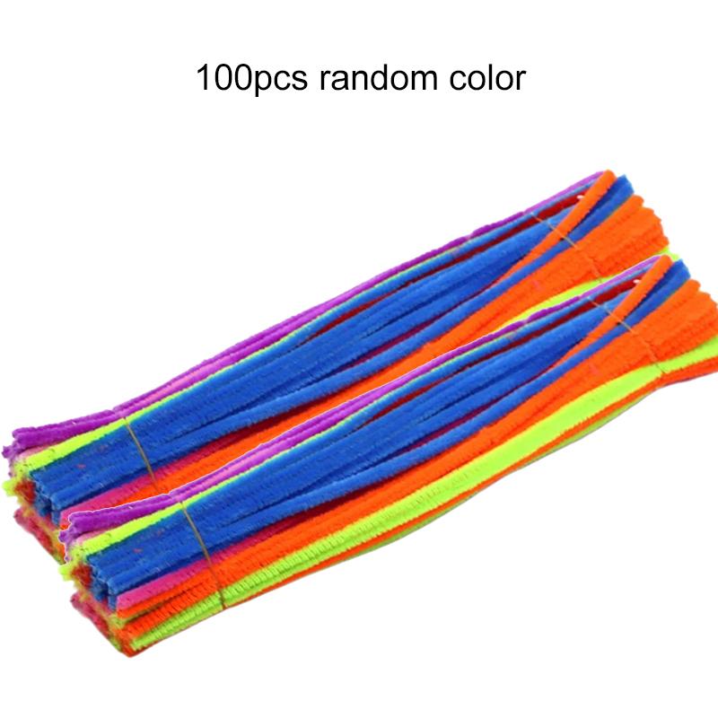 DIY Handicraft Materials Plush Stick / Pompoms / Wiggle Eyes Color Household Handicrafts Supplies Handmade Accessories TMZ