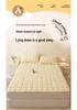 Summer Thin Mattress Pad & Blanket - Breathable & Soft Protector for Dorm, Hotel, and B&B Single Beds.