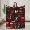 Nikki Obsession Movie   Blanket  Soft Warm Funny Plush Throw Blanket For Outdoor Camping Flannel Bedspread Bed Cover