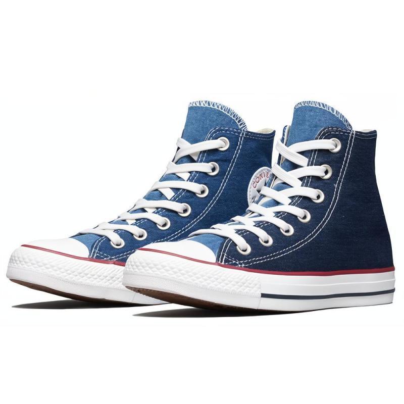 Converse All Star Comfortable and Versatile High-Top Canvas Unisex Dark Blue
