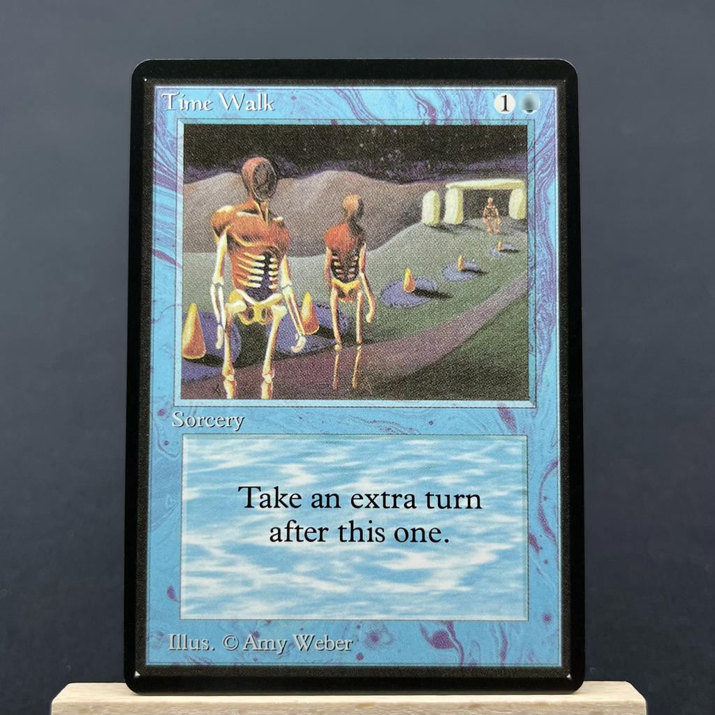 BETA NORMAL1-01 TCG Cards for Home Play magical Proxy Armageddon Vesuvan Doppelganger the Time Walk Balance Personal gather