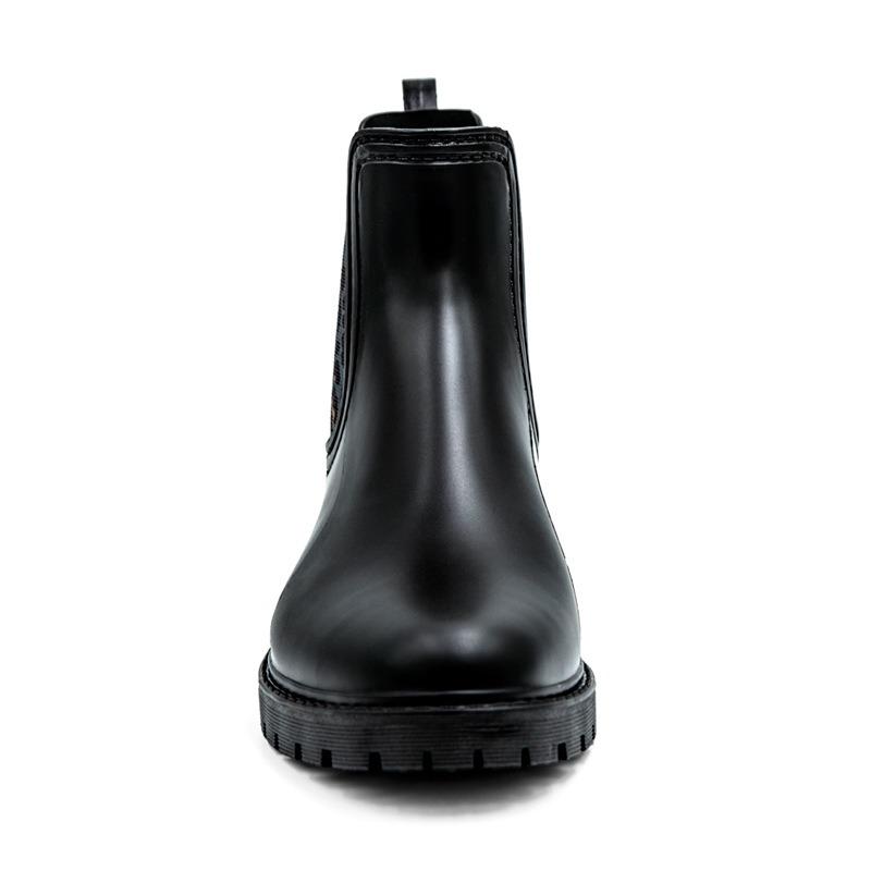Rain shoes women's fashion new women's leopard print medium tube water shoes rain boots waterproof, non-slip and wear-resistant