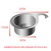 Stainless Steel Swan Sink Strainer Basket Filterable Sink Caddy Organiser Multifunctional Basket Vegetables Fruits Wash Basket