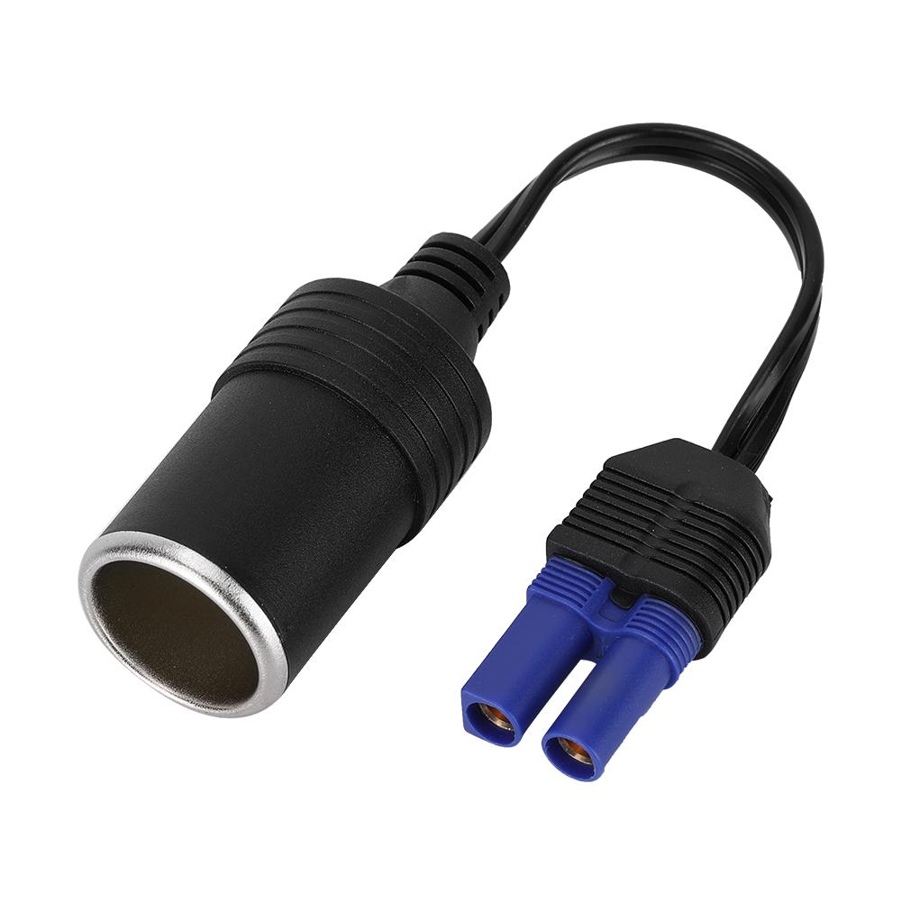 Car EC5 Female To Cigarette Lighter Socket Emergency Start Battery Cable Adapter