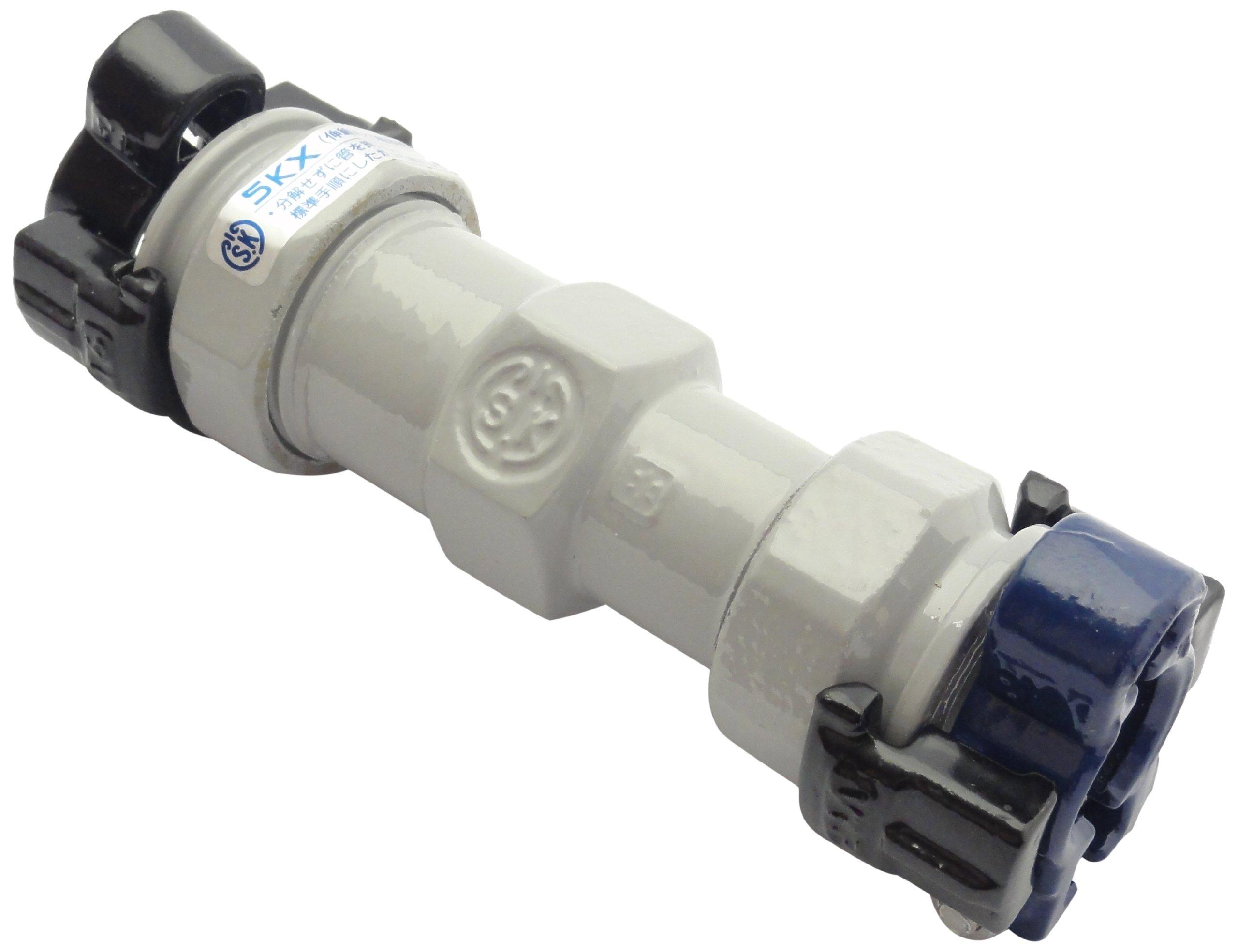 

Kawanishi Waterworks Equipment SKX PVC Pipe x Steel Pipe Dissimilar Pipe Nominal V30 x 32A x Total 126 x 95mm Socket, Fitting, SKXSV30X32, Diameter