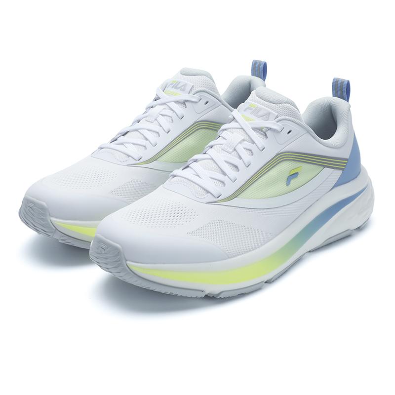 Fila Nuvole 2 Comfortable Lightweight Low-Top Running Shoes Men Sneaker White Blue A12M421106FWA