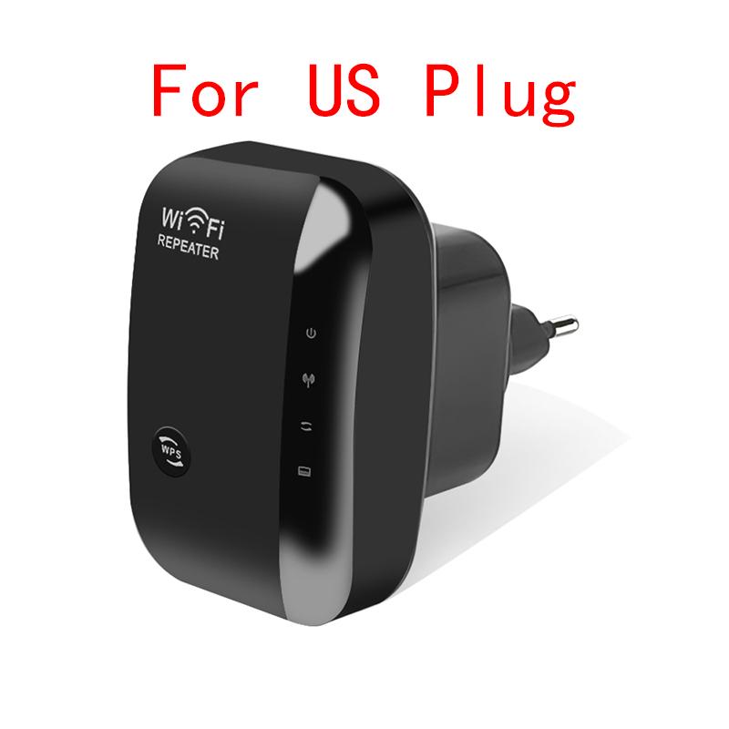 300Mbps Wireless Wifi Repeater AP Router Signal Booster Range Extender EU/US Plug