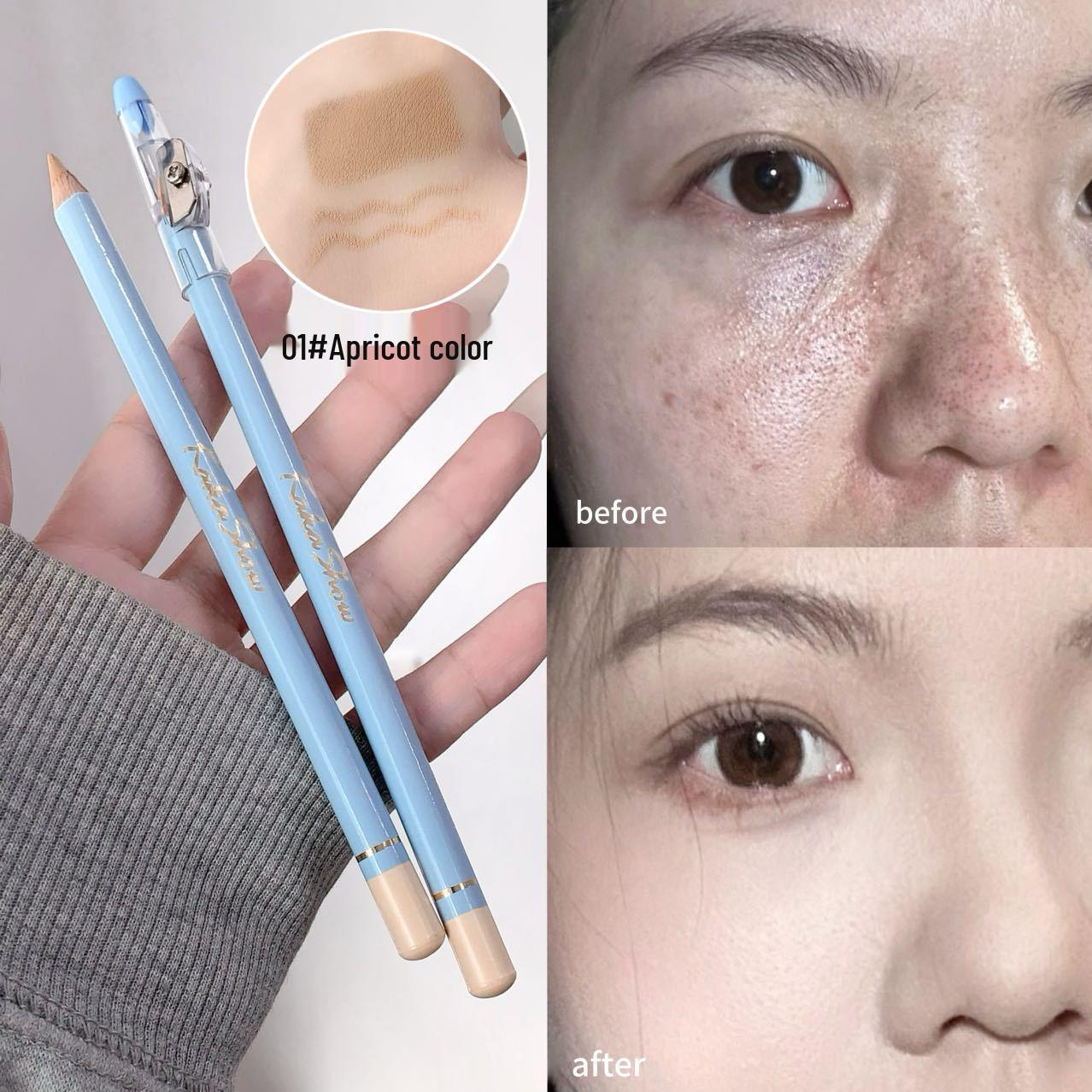 

Kakashow Professional Waterproof Silk Concealer Stick - Long-Lasting Coverage for Tear Troughs, Blemishes, and Acne Scars