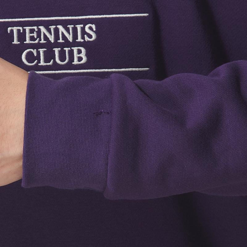 Adidas Letter Print Pattern Long Sleeve Sweatshirt Men sweatshirt Aurora-Plum KA0995