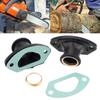 2er-Pack Kettensägenteile Auspuff Ansaugkrümmer für mit Ringdichtung für 52CC/5200 5CC/4500 58CC/5800 Kettensägenteile Einfach zu