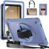 Suitable for iPad Air13 2024 Tablet Protective Case, iPad Pro13 Rotating Hand Strap, Anti-fall Stand Cover
