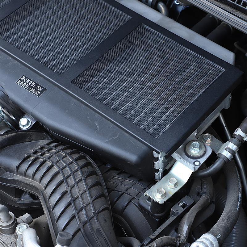 For Subaru WRX 2025-2025 Carbon Steel Engine Compartment Radiator Protective Net Decoration Modification Accessories