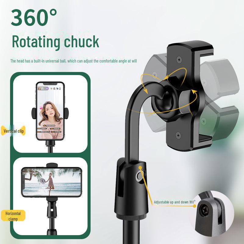 Verstellbarer universeller Telefonhalter für den Schreibtisch für Live-Streaming und Selfies
