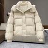 Women's Autumn Winter Thicken Warm Hooded Jacket Ladies Design Short Parkas