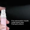 Aluminum Refillable Perfume Spray Bottle Portable Empty Perfume Atomizer 5ml x 5pcs