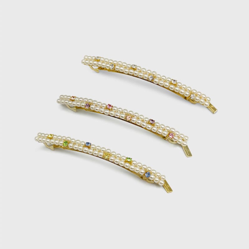 Jean Paul Clarisse Épingle à cheveux Auto Perle Couleur Bonbon LFAC0405