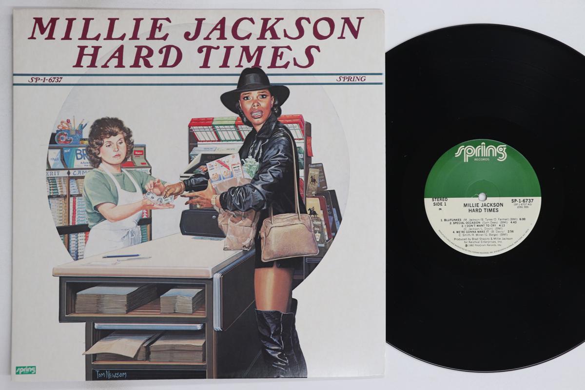 

LP Record MILLIE JACKSON - Hard Times SP16737 SPRING 1982 US Soul/Funk Used