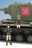 PLATZ GPF-21 135 Scale Figure Set of Nina & Arena from Girls & Panzer the Movie Pravda High School