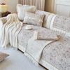 Fabric Cotton Sofa Cushion Modern Simple Cotton Four Seasons Universal Non-Slip Sofa Cover