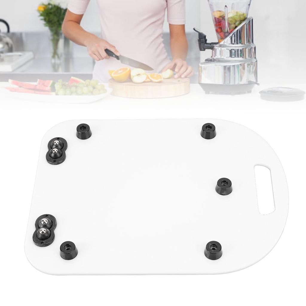 Handy Sliding Tray Elegant Kitchen Countertop Appliance Slider Tray with Handle and Protective Pads for TM5 Blender