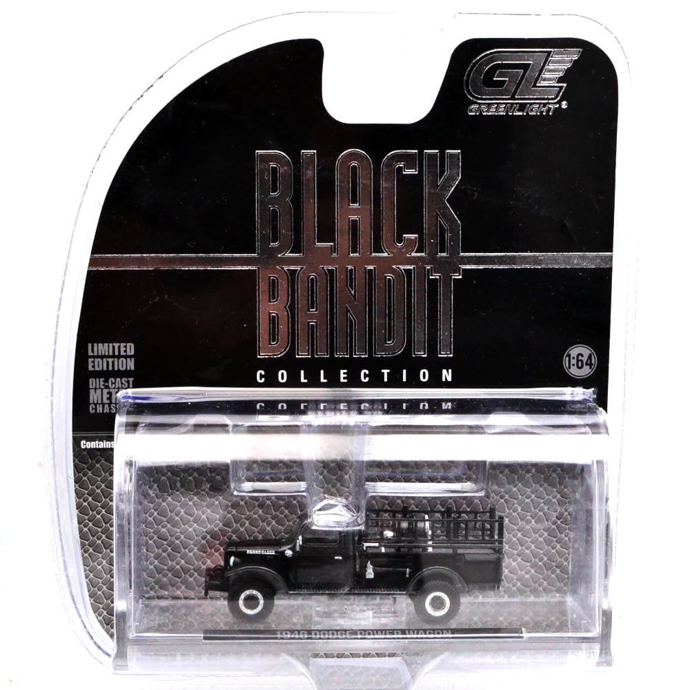 GREENLIGHT 1/64 BLACK BANDIT SERIES 1946 Dodge Power Wagon