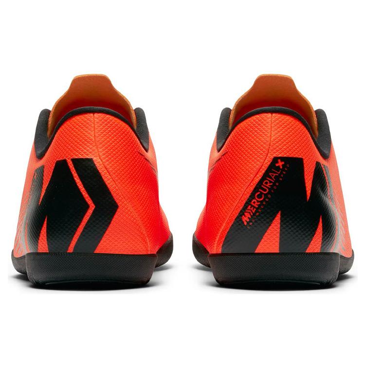 Nike Mercurialx Vapor 12 Club Ic 'Black Orange' AH7385-810