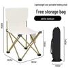 Przenośne składane krzesło kempingowe outdoorowe