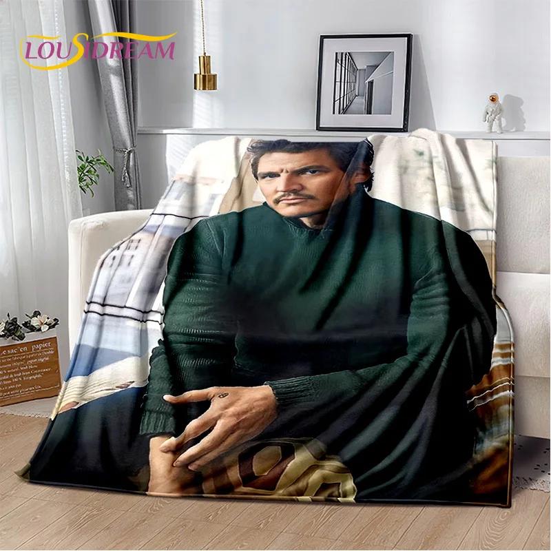 29 Style Pedro Pascal Funny Printing Blanket,Soft Throw Blanket for Home Bedroom Bed Sofa Picnic Travel Office Cover Gifts Kids