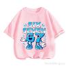 Kids Green Six Seven 67 Colorful Lightning Pixel TShirt Soft Cotton Cute Teedf0186