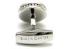 Simon Carter Edward Cufflinks (Mother-of-Pearl)