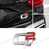 3D Metal Car Decor Q2 Q4 Logo Emblem Rear Trunk Badge Fender Sticker For Alfa Romeo 147 155 156 Giulia Giulietta Mito StelvioHA8 