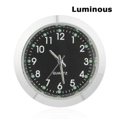 Accessori Auto Luminosi Ornamento Auto Mini Orologio Digitale da Incollare Interno Auto