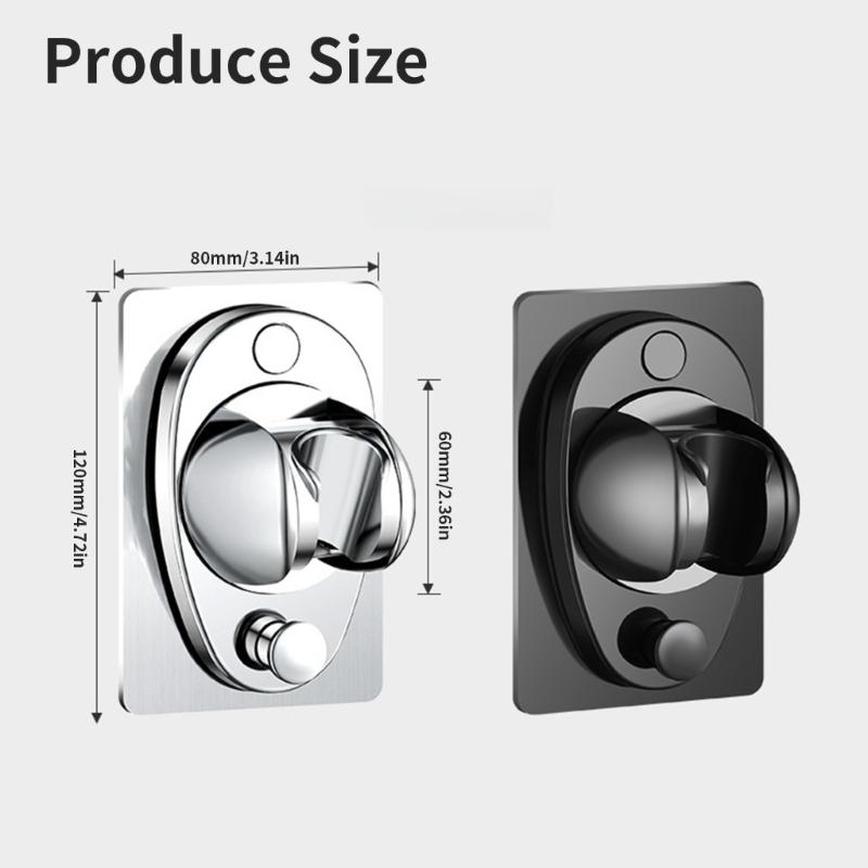 Waterproof Handheld Shower Holder Adjustable & Easy to Install Shower Head Stand Adjustable Shower Bracket for Household