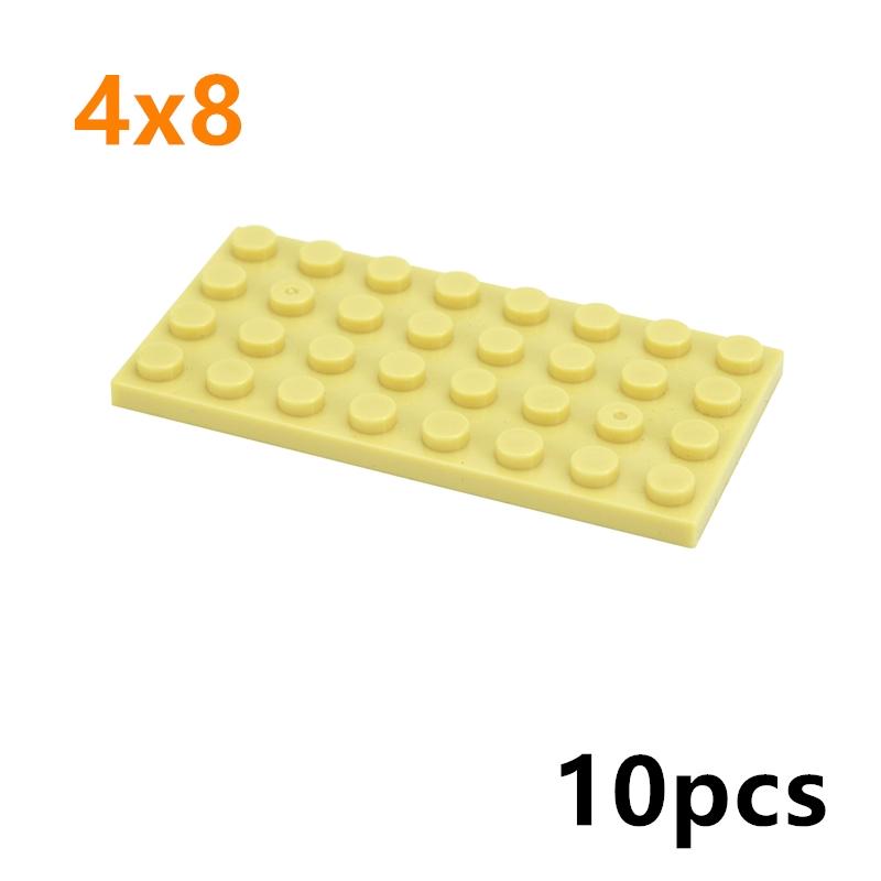 

Non-Toxic Compatible Assembles Particles 3035 4X8 Base Board Building Blocks Thin Figures Bricks Parts Diy Educational Parts Toys