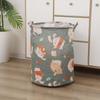 Dirty Clothes Storage Basket Bathroom Storage Bucket Foldable Storage Bag
