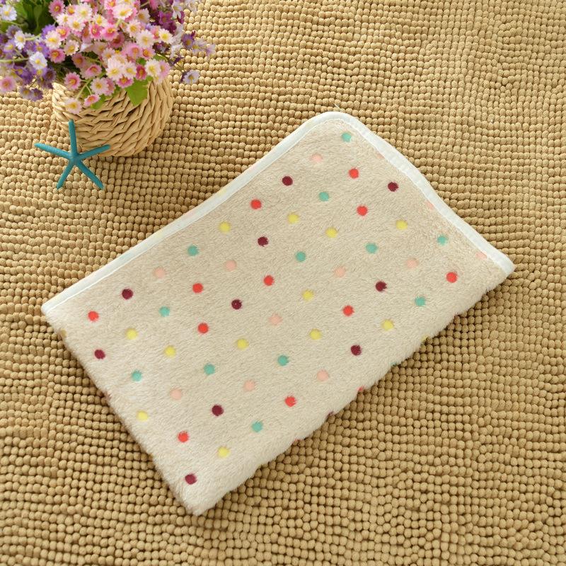 Dog Blanket Winter Autumn Warm Lightweight Soft Fluffy Coral Fleece Cat Puppy Bed Mat Pet Sleeping