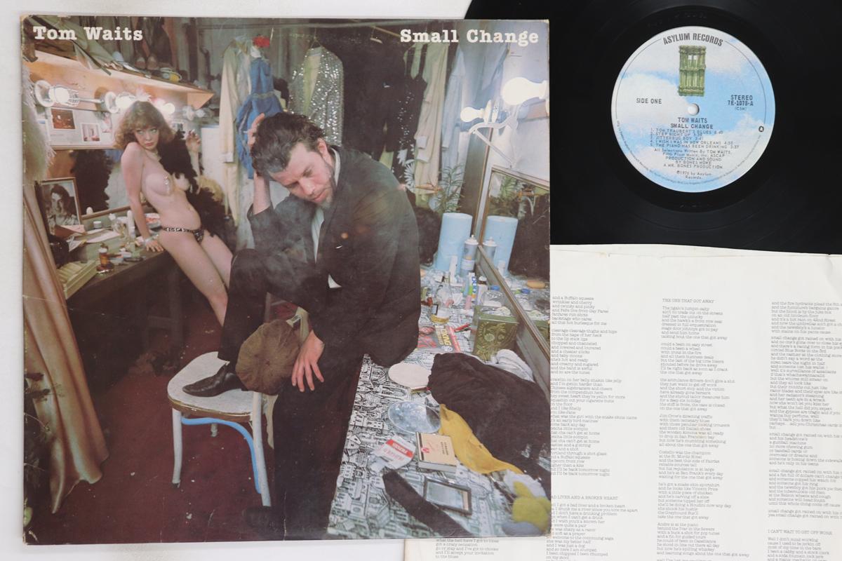

LP Record TOM WAITS - Small Change 7E1078 ASYLUM 1976 US Rock Used