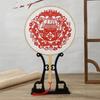 Vintage Round Hand Fan Artistic Silk Handheld Fans Decorative Fan Classical Fan  Photography Props