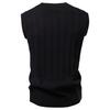 Polo Ralph Lauren Embroidery Autumn/Winter 2025 European Size V-neck Fried Dough Twists Sweater Vest for Men's Business Sweater Waistcoat