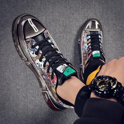 Chaussures Décontractées pour Hommes à la Mode Printemps Baskets Décontractées Basses Polyvalentes Chaussures pour Hommes